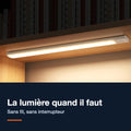Lampes LED à détecteur de mouvement sans fil, lot de 3